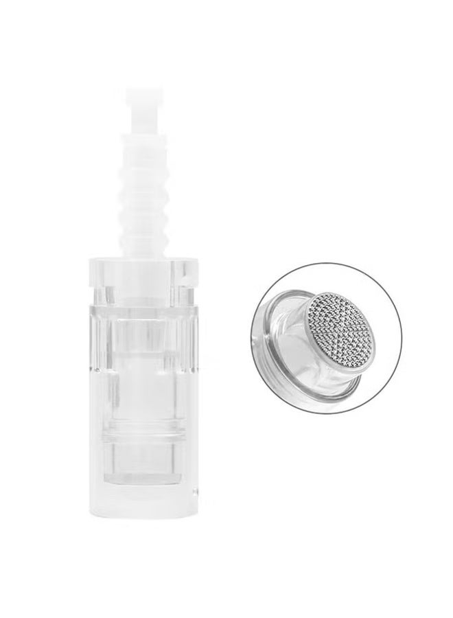 Dr pen Round Nano Needles Microneedling Head Cartridges Universal For Electric Auto Micro Stamp Derma Pen Dr Pen For Skin Care Beauty 10pcs - Image 1